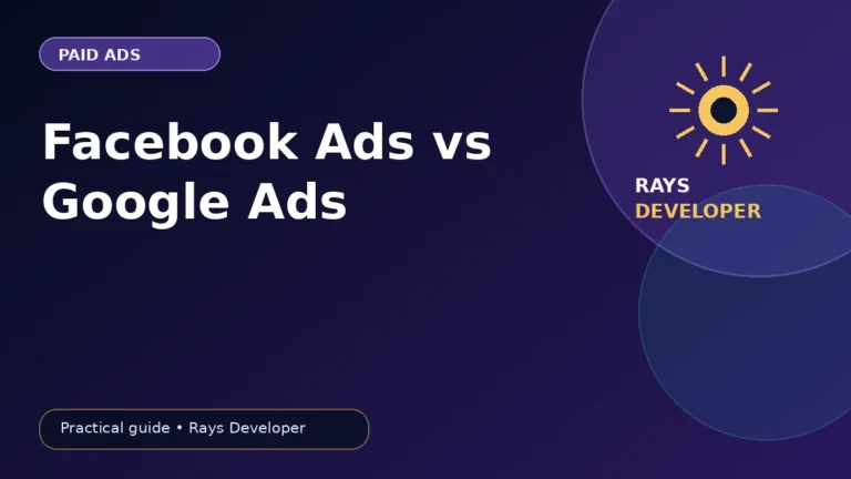 Facebook Ads vs Google Ads comparison for small businesses