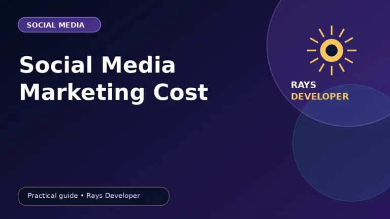 Social media marketing cost guide for small businesses